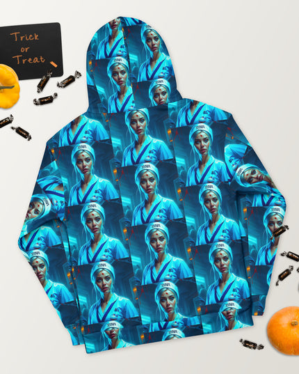 Spooky Nurse - Halloween -Unisex Hoodie