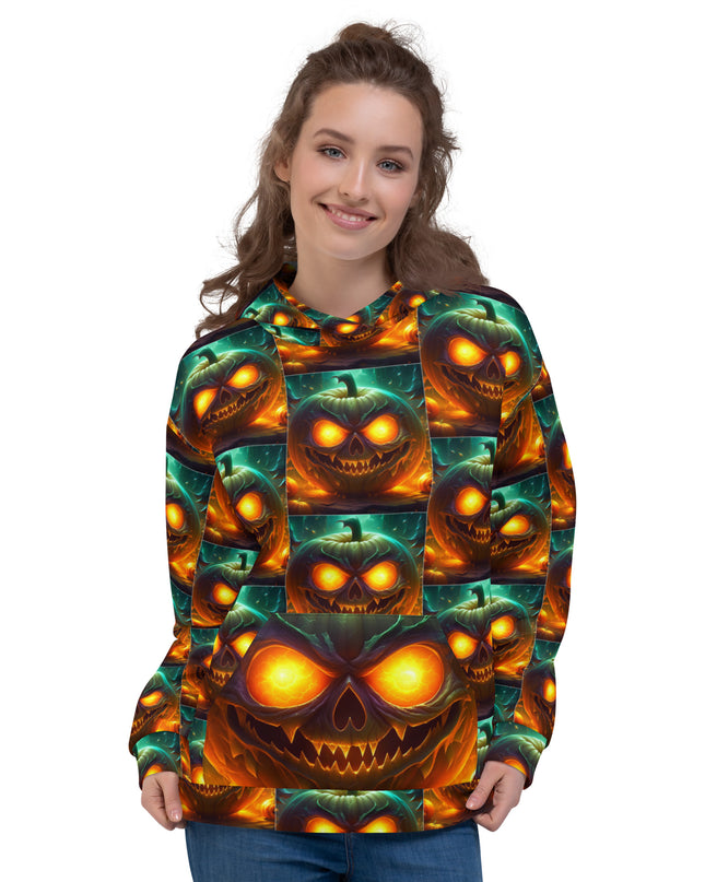 Mad Pumpkin - Halloween - Unisex Hoodie