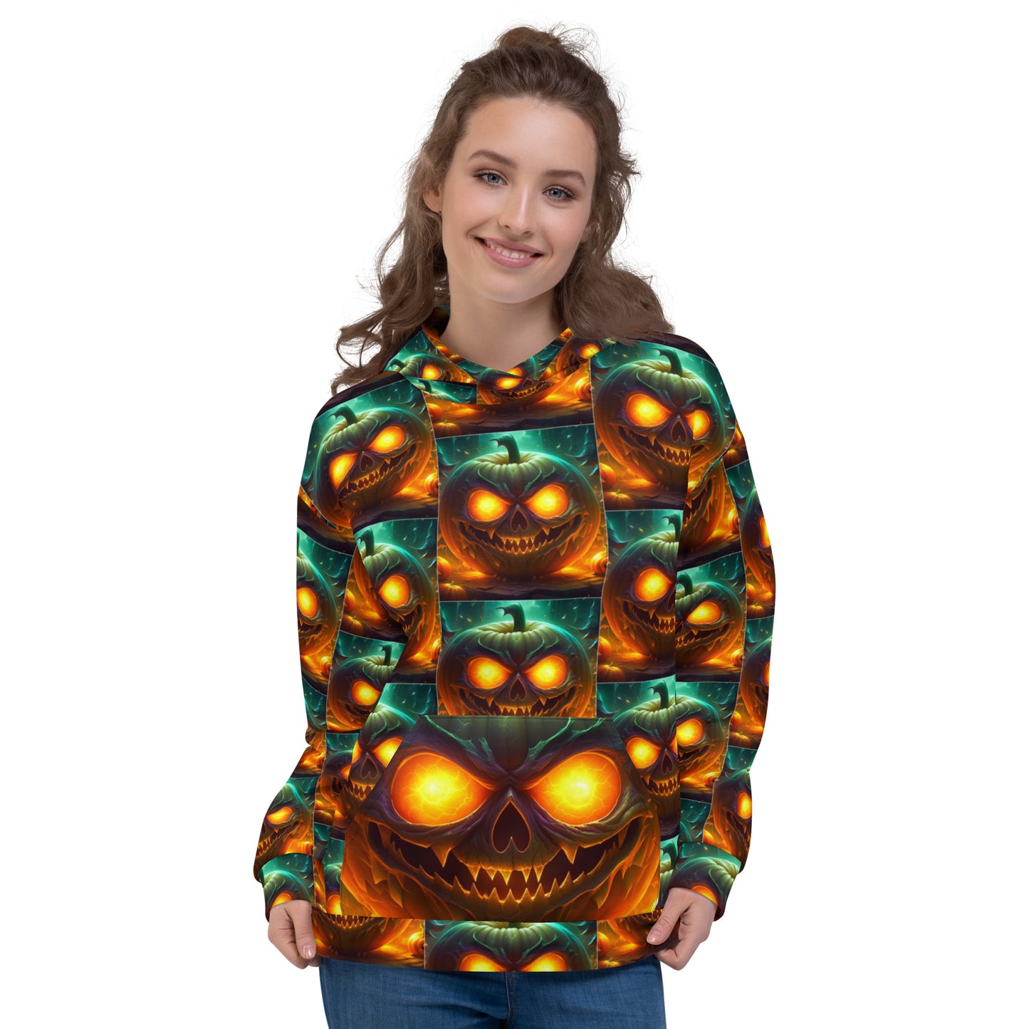 Mad Pumpkin - Halloween - Unisex Hoodie