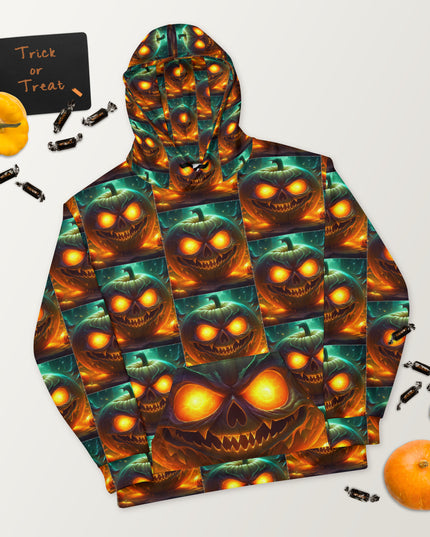 Mad Pumpkin - Halloween - Unisex Hoodie