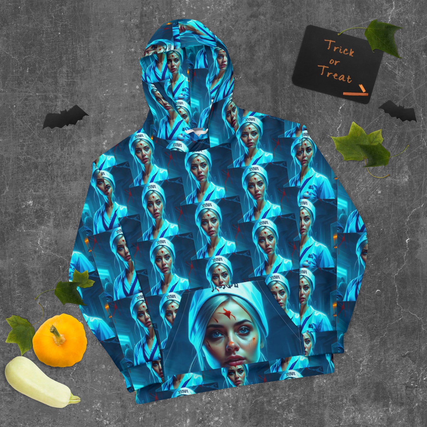 Spooky Nurse - Halloween -Unisex Hoodie