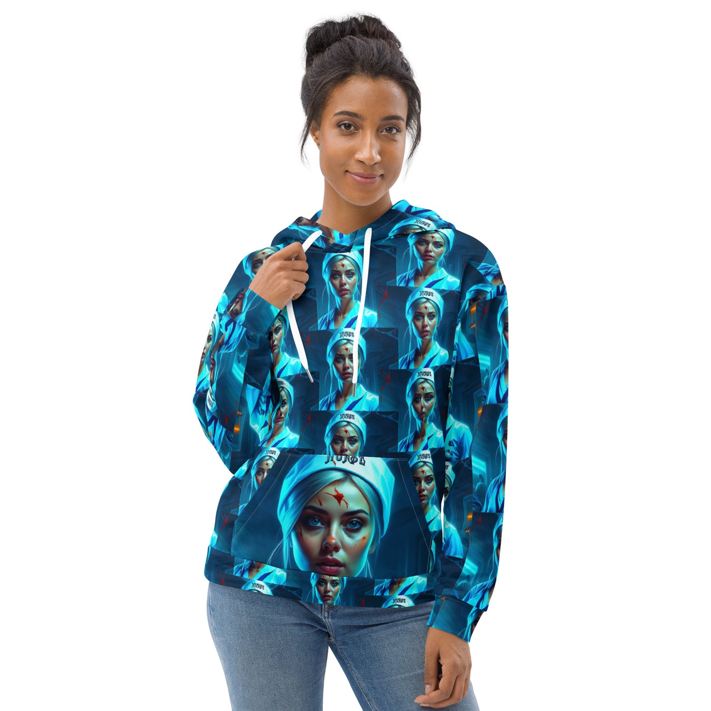 Spooky Nurse - Halloween -Unisex Hoodie