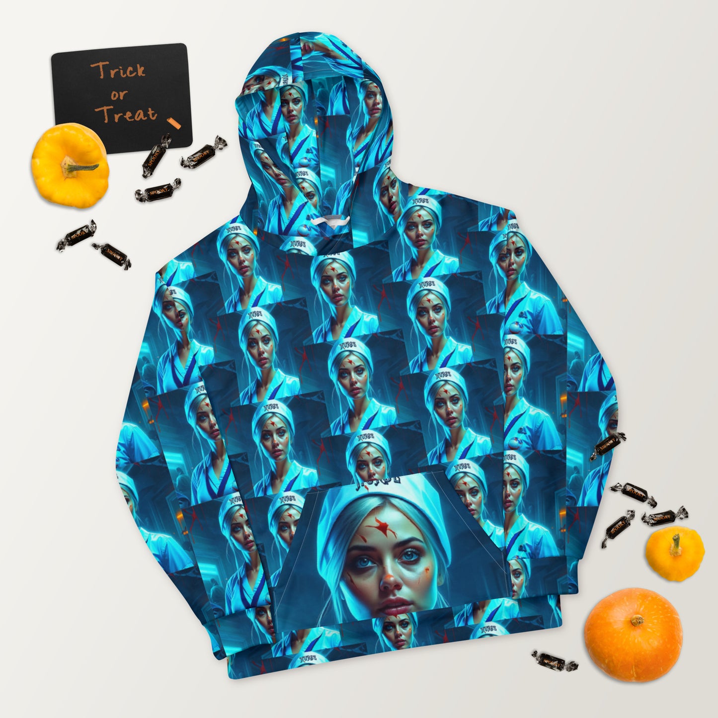 Spooky Nurse - Halloween -Unisex Hoodie