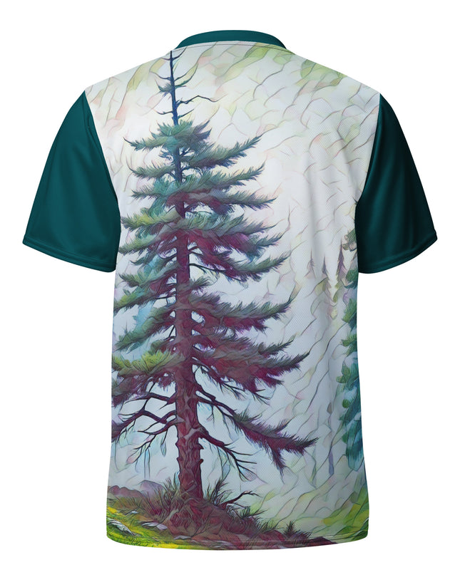 Into The Woods - Recycled unisex sports jersey