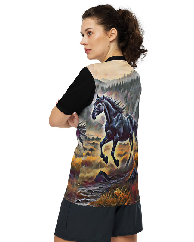 Oregon Horse Country - Recycled unisex sports jersey