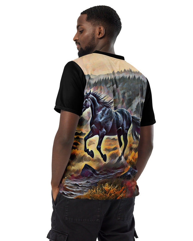 Oregon Horse Country - Recycled unisex sports jersey
