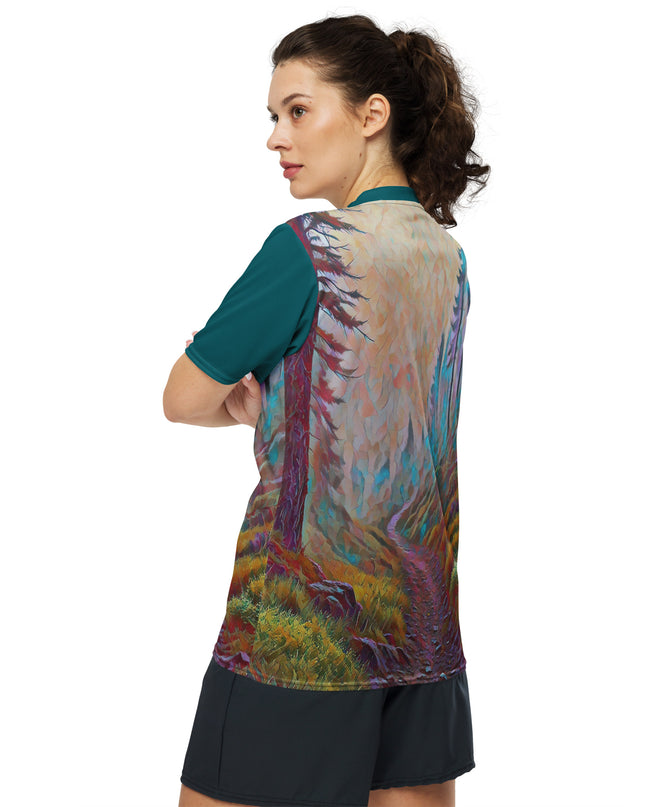 Oregon Trail - Recycled unisex sports jersey