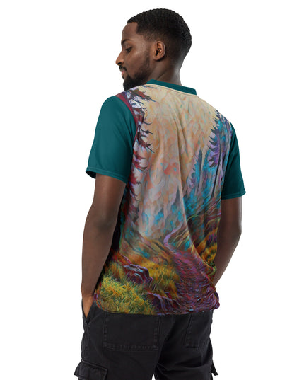 Oregon Trail - Recycled unisex sports jersey