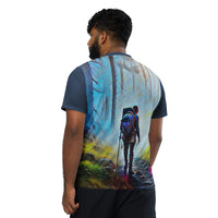 Thumbnail for Oregon Hiker - Recycled unisex sports jersey