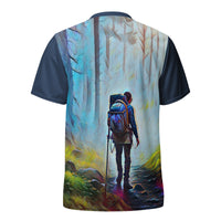 Thumbnail for Oregon Hiker - Recycled unisex sports jersey