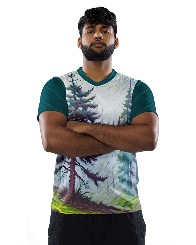 Into The Woods - Recycled unisex sports jersey