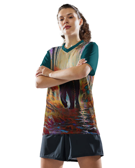 Oregon Wild - Recycled unisex sports jersey