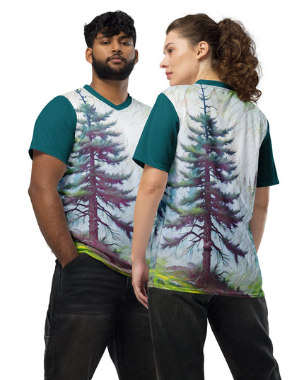 Into The Woods - Recycled unisex sports jersey