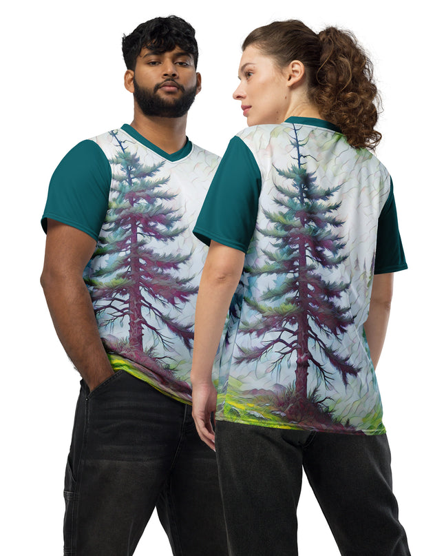 Into The Woods - Recycled unisex sports jersey