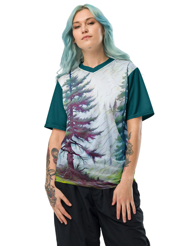 Into The Woods - Recycled unisex sports jersey
