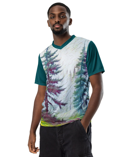 Into The Woods - Recycled unisex sports jersey