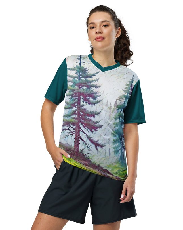 Into The Woods - Recycled unisex sports jersey