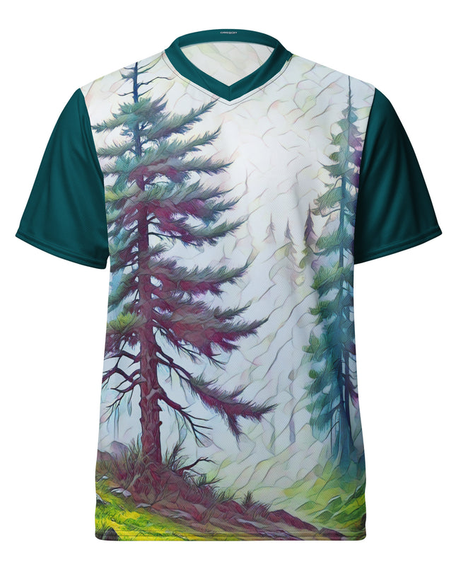 Into The Woods - Recycled unisex sports jersey
