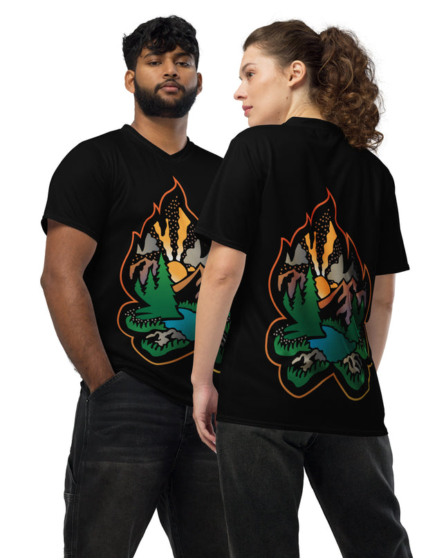 Oregon - Calling - Recycled unisex sports jersey