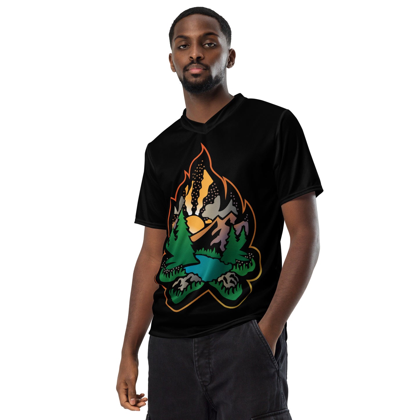 Oregon - Calling - Recycled unisex sports jersey