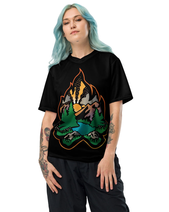 Oregon - Calling - Recycled unisex sports jersey