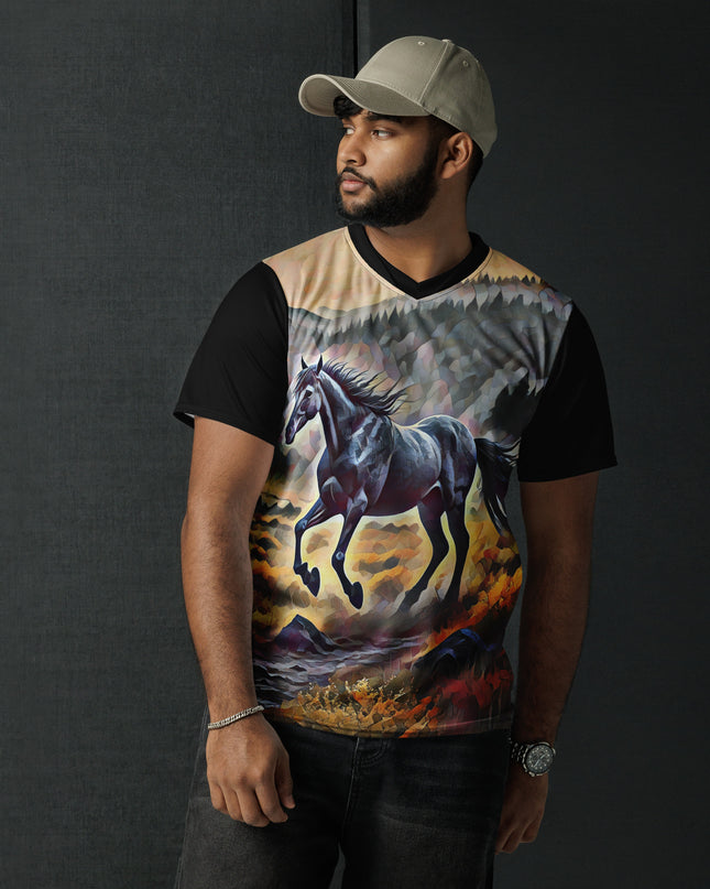 Oregon Horse Country - Recycled unisex sports jersey