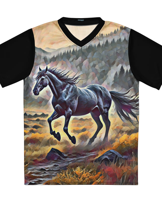 Oregon Horse Country - Recycled unisex sports jersey