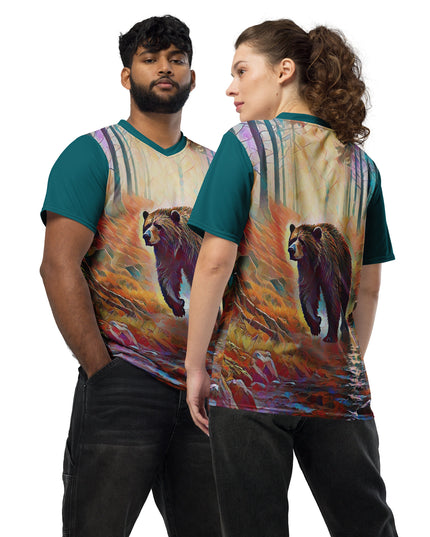 Oregon Wild - Recycled unisex sports jersey