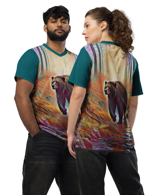 Oregon Wild - Recycled unisex sports jersey
