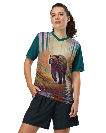 Oregon Wild - Recycled unisex sports jersey