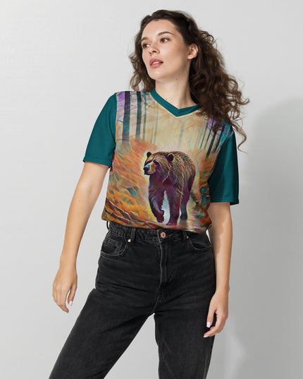 Oregon Wild - Recycled unisex sports jersey