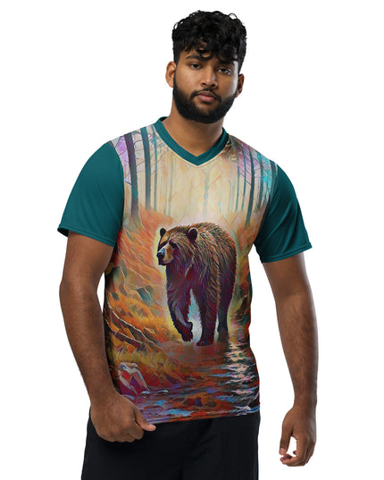 Oregon Wild - Recycled unisex sports jersey