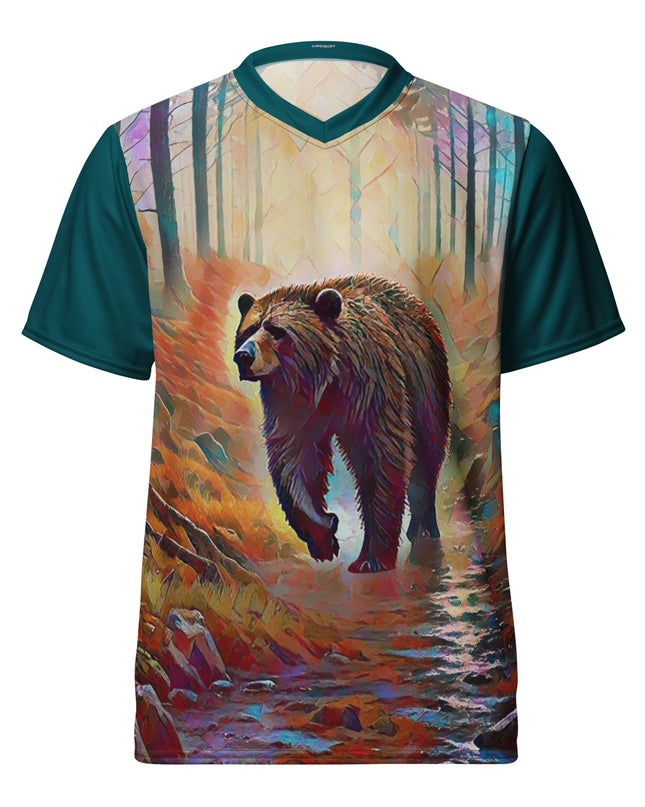 Oregon Wild - Recycled unisex sports jersey