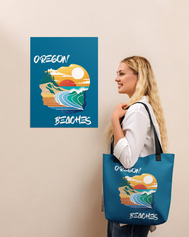 Oregon Beaches - Tote bag