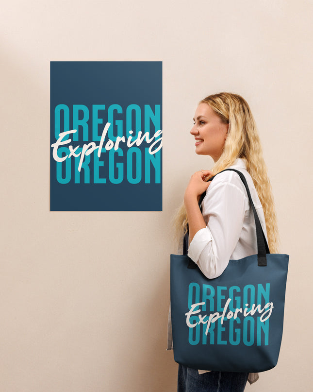 Exploring Oregon - Tote bag
