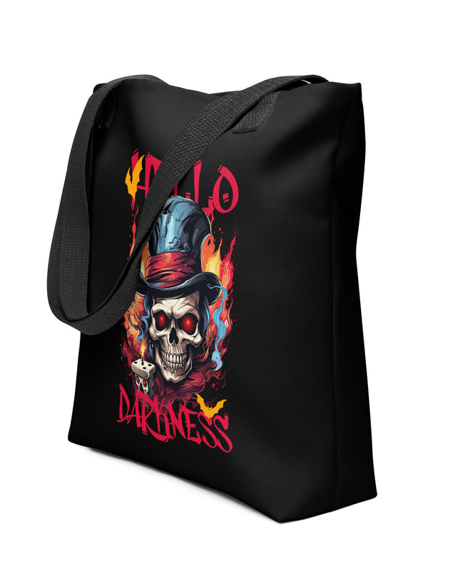 Hello Darkness Halloween - Tote bag