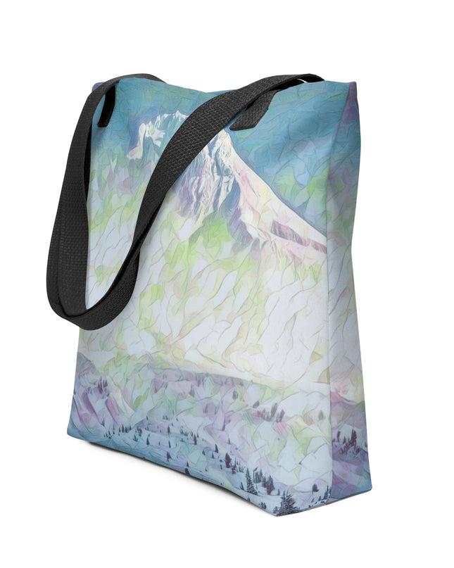 Mount Hood - Digital Art - Tote bag