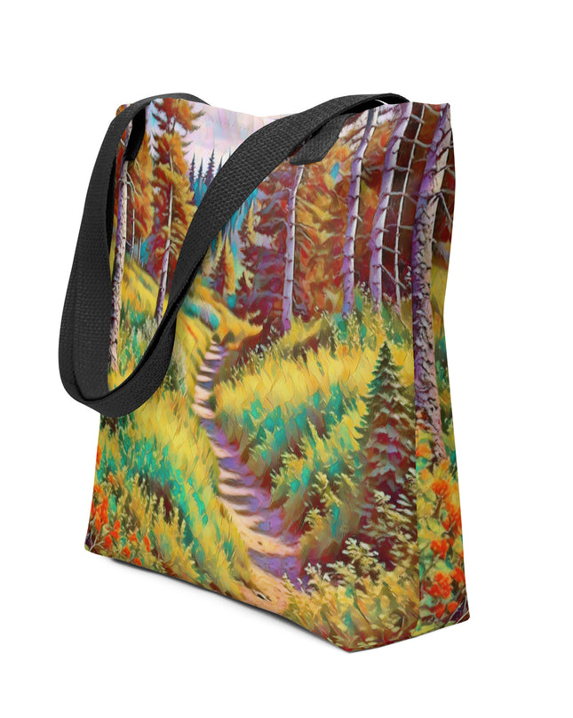 Autumn in Oregon - Digital Art - Tote bag