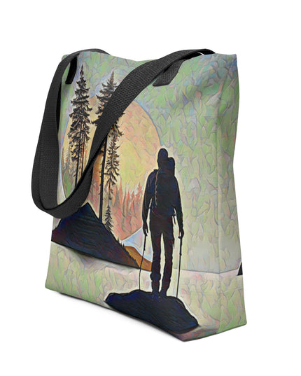 Oregon Hiker at Sunset - Tote bag