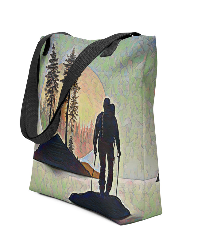 Oregon Hiker at Sunset - Tote bag