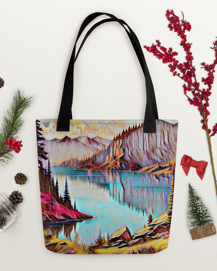 NW Lake - Tote bag