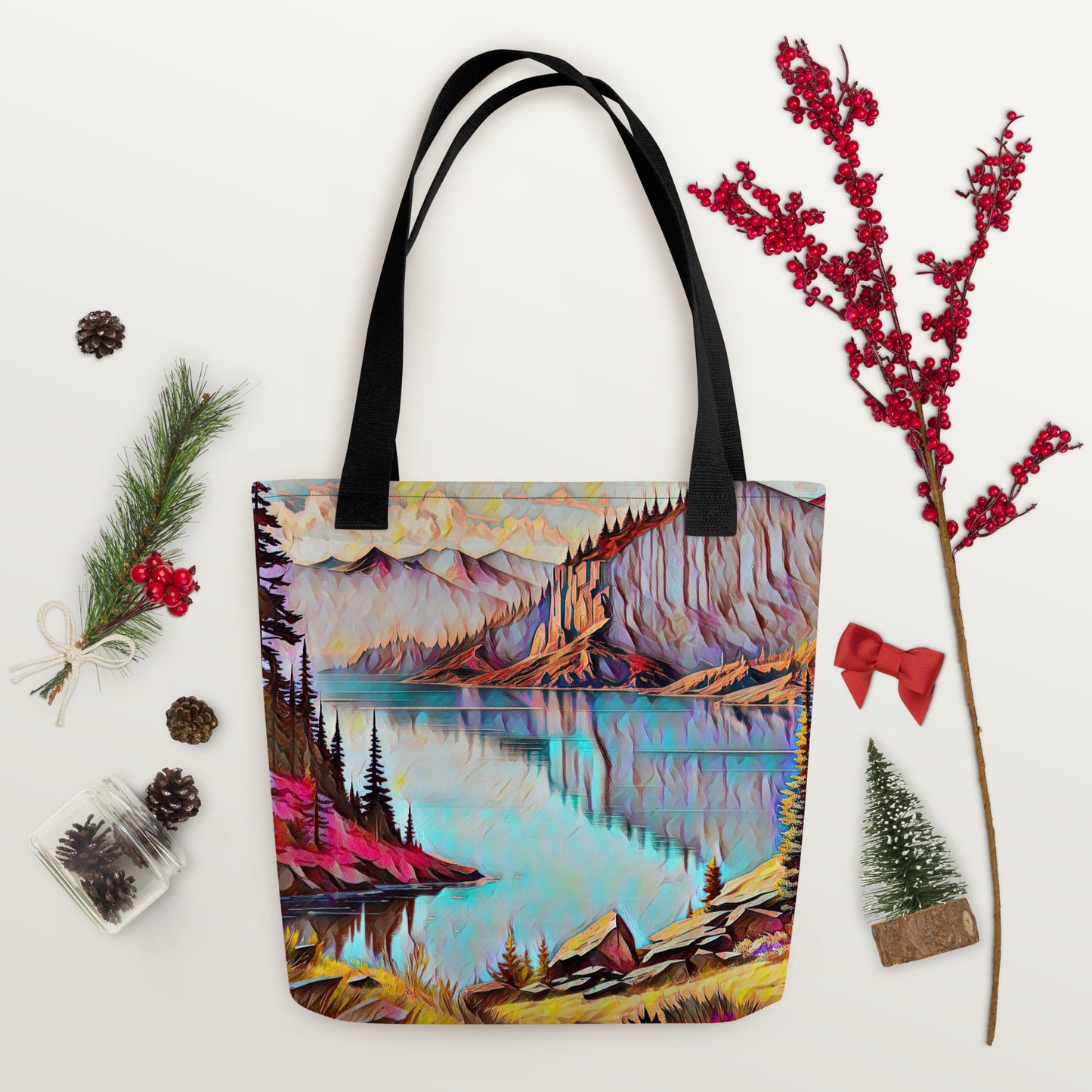 NW Lake - Tote bag