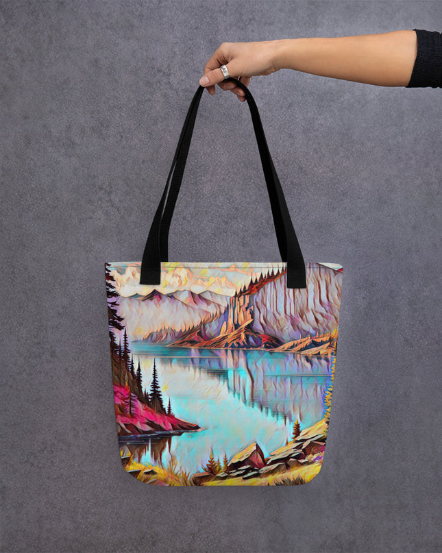 NW Lake - Tote bag