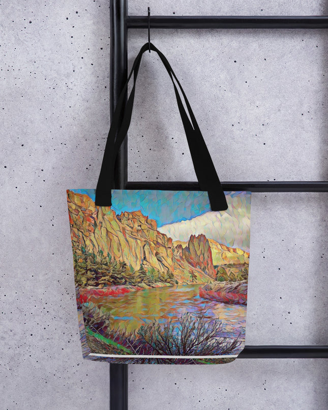 Smith Rock - Oregon - Digital Art - Tote bag