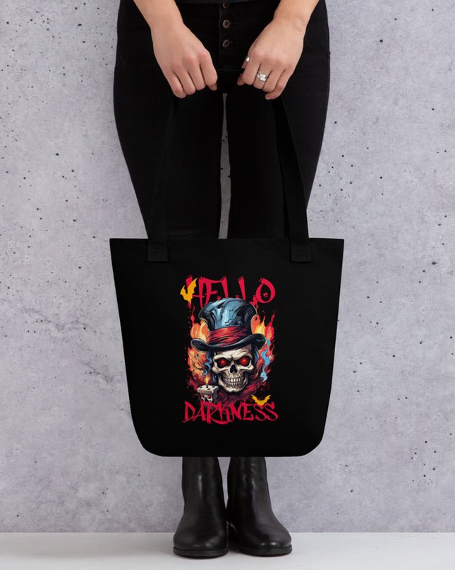 Hello Darkness Halloween - Tote bag