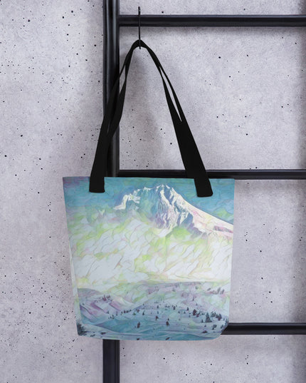 Mount Hood - Digital Art - Tote bag