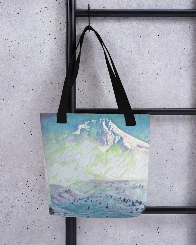 Mount Hood - Digital Art - Tote bag