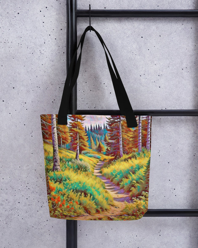 Autumn in Oregon - Digital Art - Tote bag
