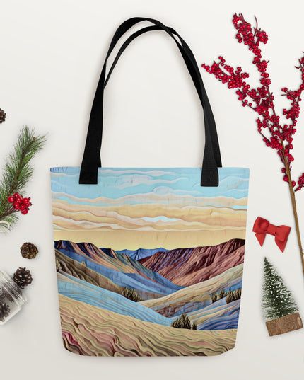 Painted Hills - Digital Art - Tote bag