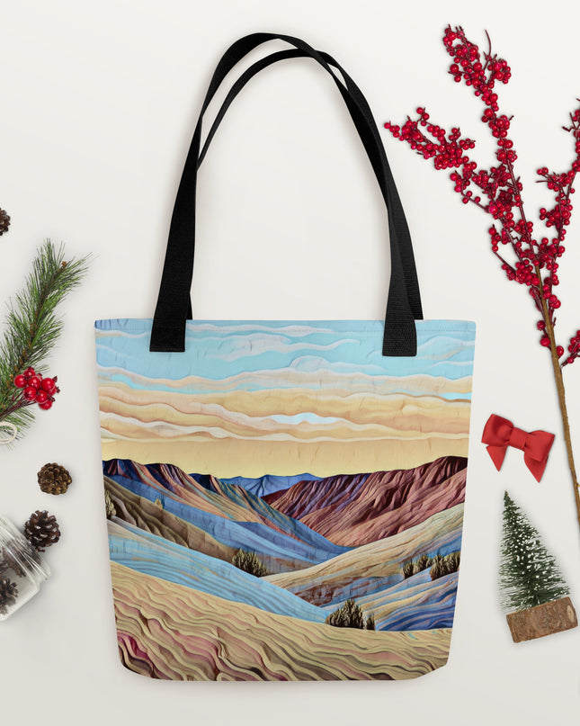 Painted Hills - Digital Art - Tote bag